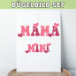 Preview: Bügelbild Muttertag - Mama Min